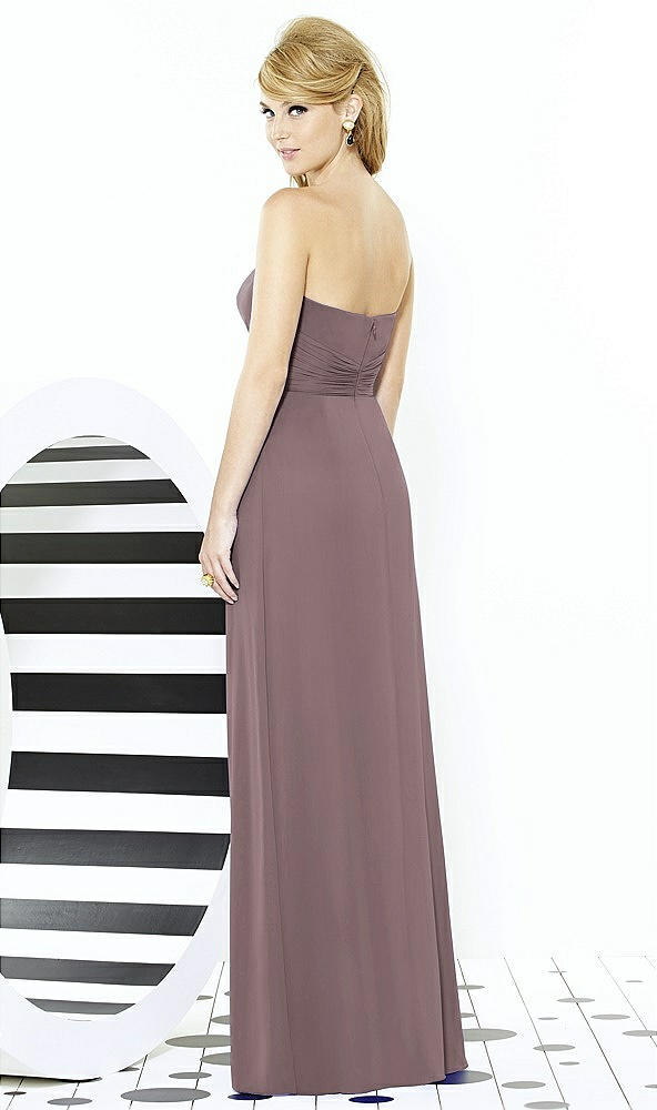 Back View - French Truffle After Six Bridesmaid Dress 6713
