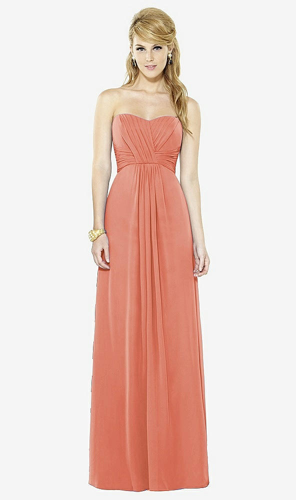 Front View - Terracotta Copper After Six Bridesmaid Dress 6713