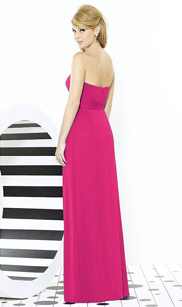 Back View - Think Pink After Six Bridesmaid Dress 6713