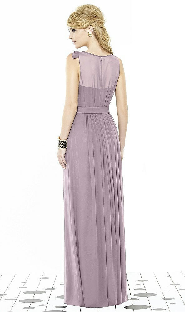 Back View - Lilac Dusk After Six Bridesmaid Dress 6714