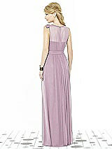 Rear View Thumbnail - Suede Rose After Six Bridesmaid Dress 6714