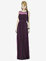 Front View Thumbnail - Aubergine After Six Bridesmaid Dress 6714