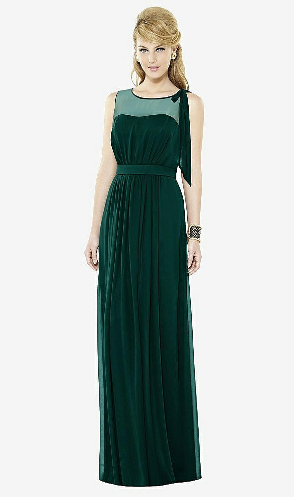 Front View - Evergreen After Six Bridesmaid Dress 6714