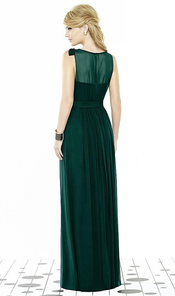 Back View - Evergreen After Six Bridesmaid Dress 6714