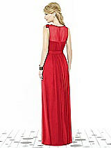 Rear View Thumbnail - Parisian Red After Six Bridesmaid Dress 6714