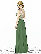 Rear View Thumbnail - Vineyard Green & Cameo After Six Bridesmaid Dress 6715
