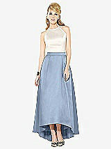 Front View Thumbnail - Cloudy & Ivory After Six Bridesmaid Dress 6718