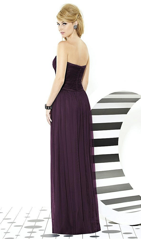 Back View - Aubergine After Six Bridesmaids Style 6723
