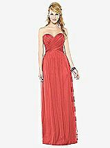 Front View Thumbnail - Perfect Coral After Six Bridesmaids Style 6723