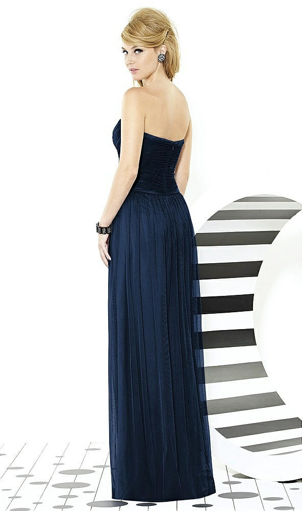 Back View - Midnight Navy After Six Bridesmaids Style 6723