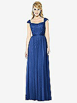Front View Thumbnail - Classic Blue After Six Bridesmaids Style 6724