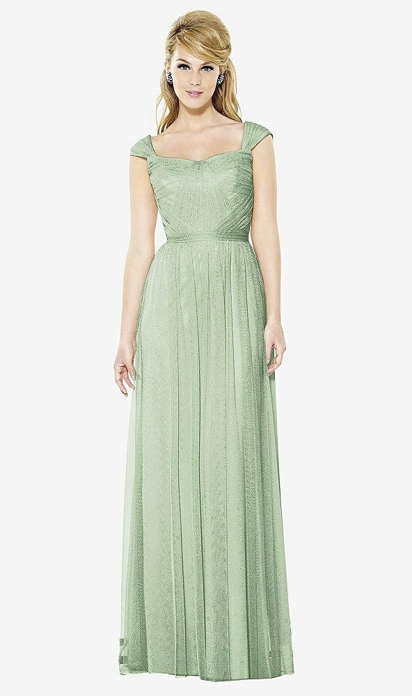 Front View - Celadon After Six Bridesmaids Style 6724