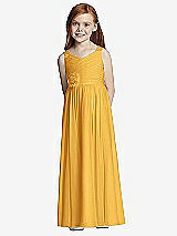 Front View Thumbnail - NYC Yellow Flower Girl Style FL4045