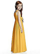 Rear View Thumbnail - NYC Yellow Flower Girl Style FL4045