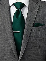 Rear View Thumbnail - Evergreen Classic Yarn-Dyed Pocket Squares by After Six