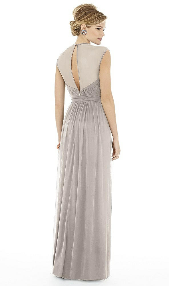 Back View - Taupe Alfred Sung Style D705