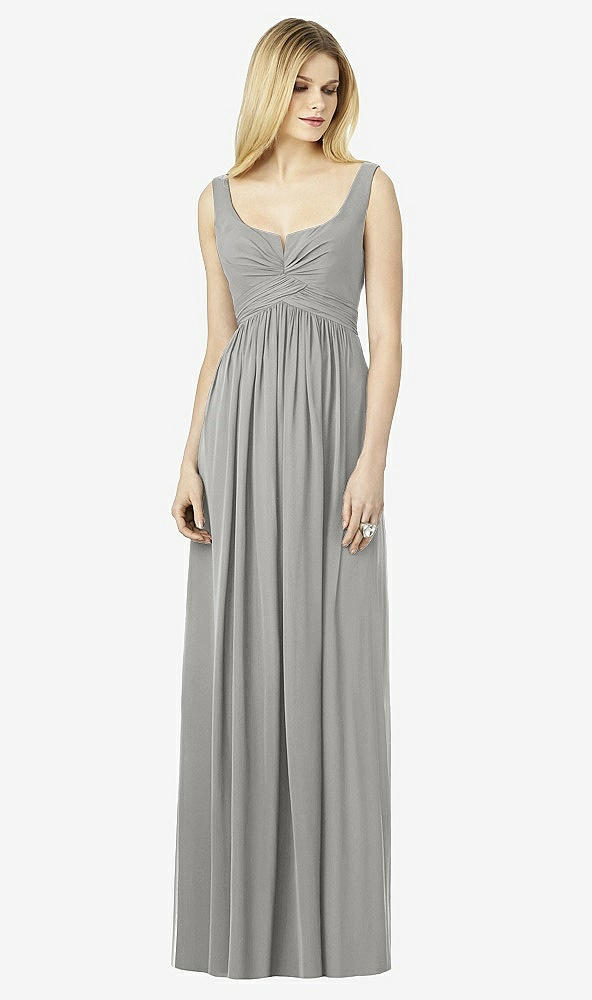 Front View - Chelsea Gray After Six Bridesmaid Dress 6727