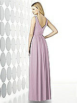 Rear View Thumbnail - Suede Rose After Six Bridesmaid Dress 6727