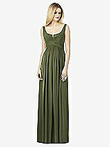 Front View Thumbnail - Olive Green After Six Bridesmaid Dress 6727