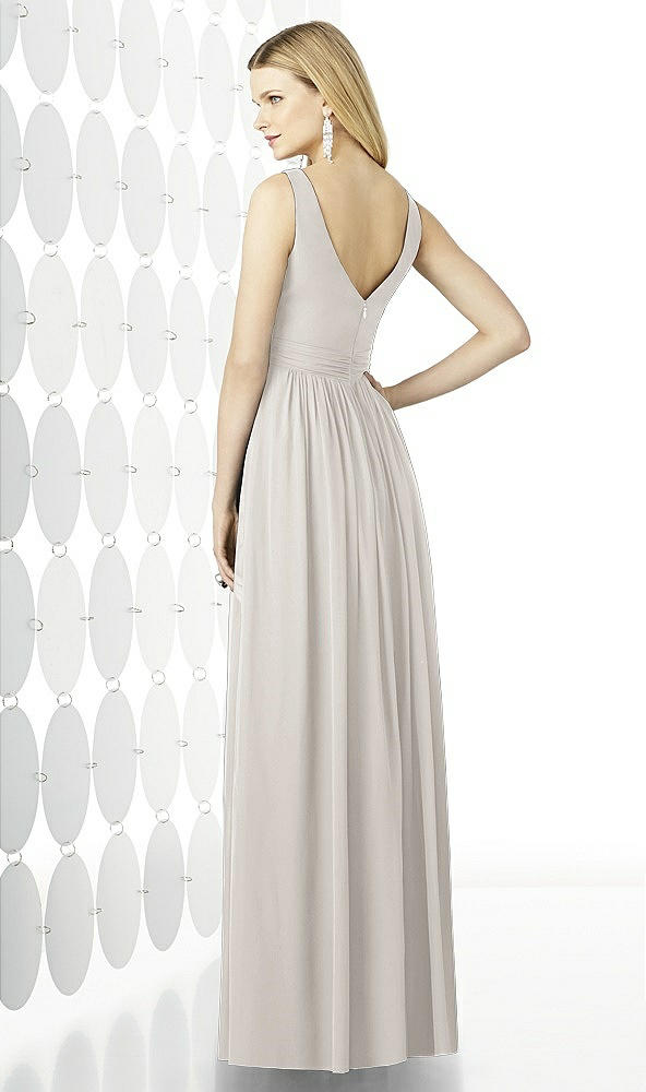 Back View - Oyster After Six Bridesmaid Dress 6727