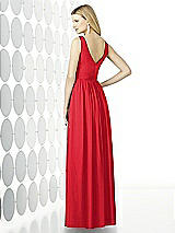 Rear View Thumbnail - Parisian Red After Six Bridesmaid Dress 6727