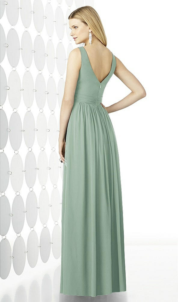 Back View - Seagrass After Six Bridesmaid Dress 6727