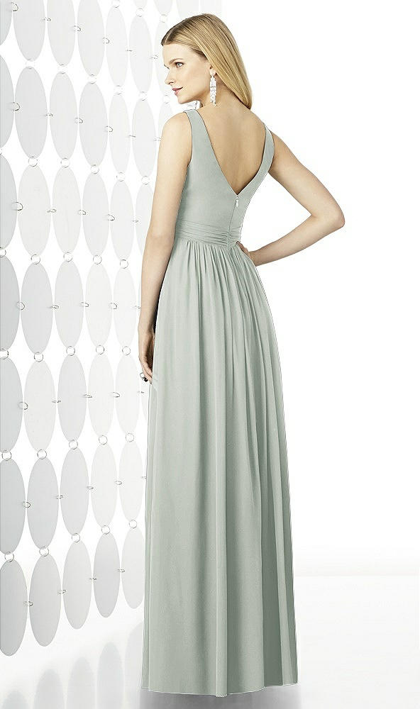 Back View - Willow Green After Six Bridesmaid Dress 6727