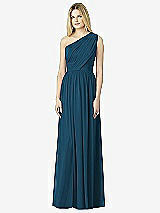 Front View Thumbnail - Atlantic Blue After Six Bridesmaid Dress 6728