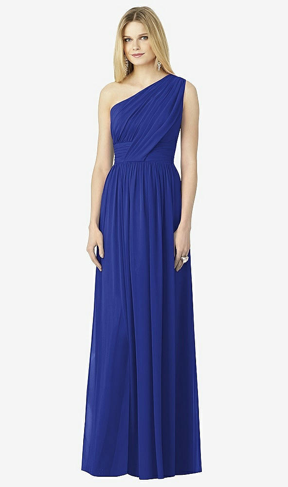 Front View - Cobalt Blue After Six Bridesmaid Dress 6728