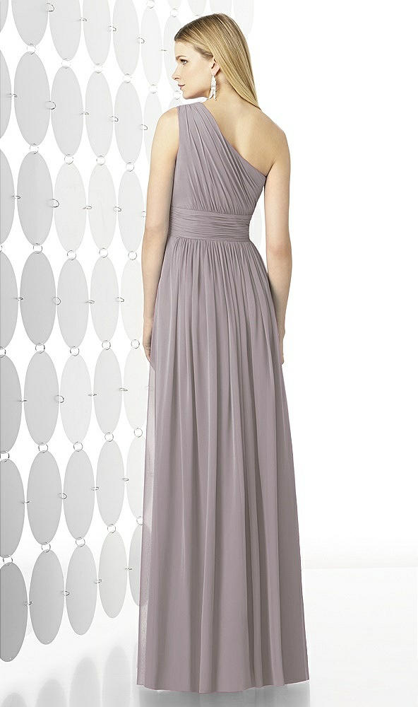 Back View - Cashmere Gray After Six Bridesmaid Dress 6728