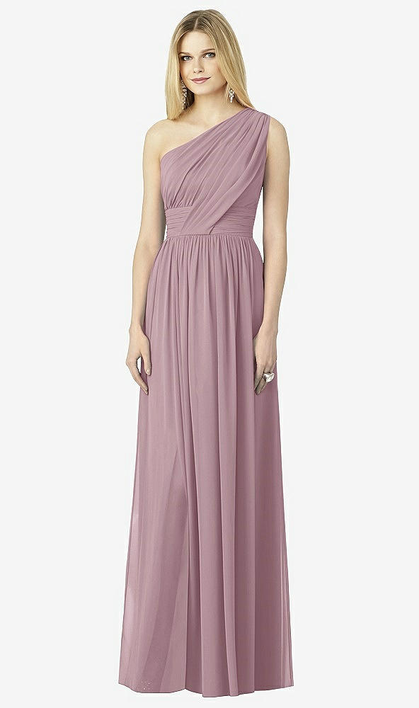 Front View - Dusty Rose After Six Bridesmaid Dress 6728