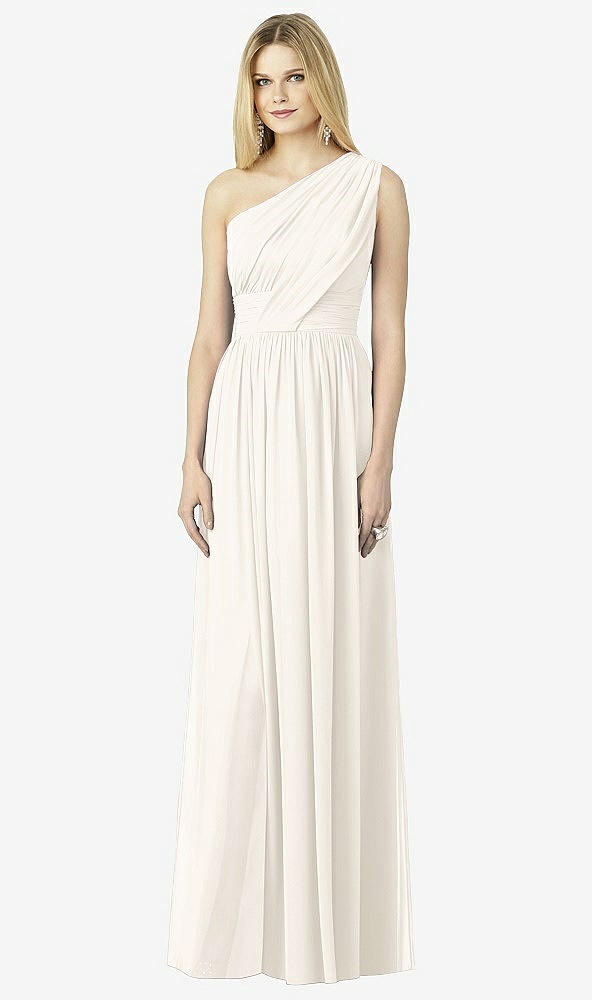 Front View - Ivory After Six Bridesmaid Dress 6728