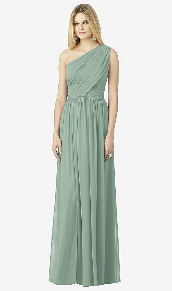 Front View - Seagrass After Six Bridesmaid Dress 6728