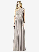 Front View Thumbnail - Taupe After Six Bridesmaid Dress 6728