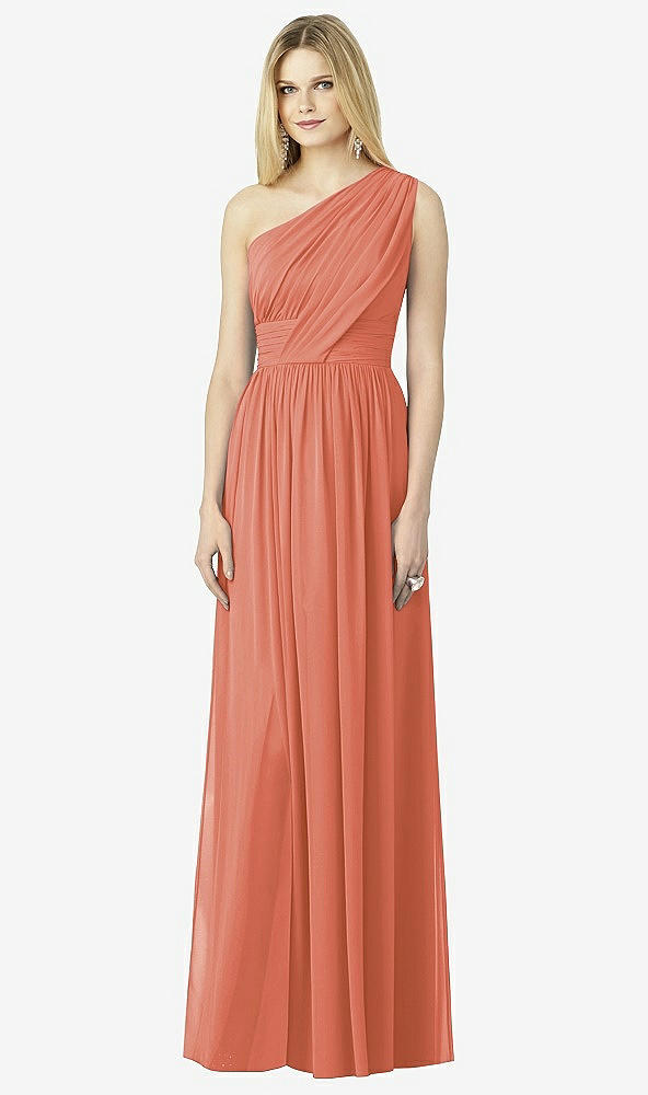 Front View - Terracotta Copper After Six Bridesmaid Dress 6728
