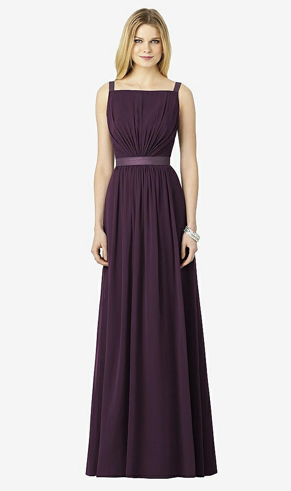Front View - Aubergine After Six Bridesmaids Style 6729