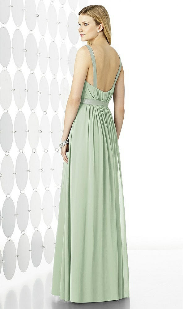 Back View - Celadon After Six Bridesmaids Style 6729
