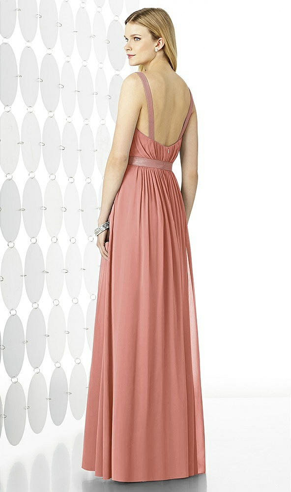 Back View - Desert Rose After Six Bridesmaids Style 6729