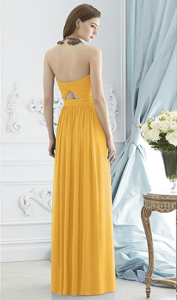 Back View - NYC Yellow Dessy Collection Style 2942