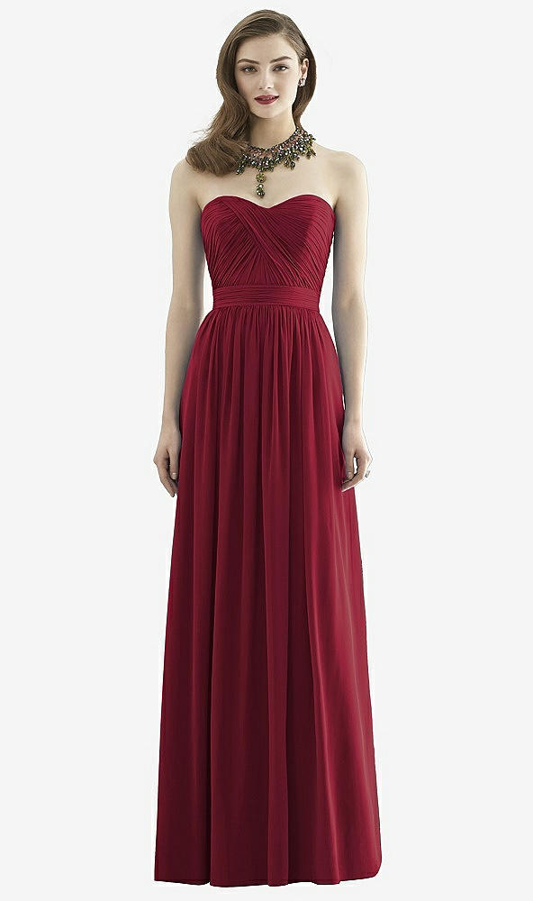 Front View - Burgundy Dessy Collection Style 2942