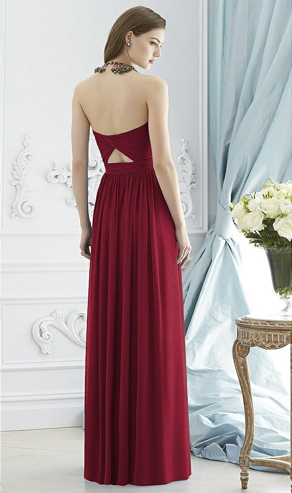 Back View - Burgundy Dessy Collection Style 2942