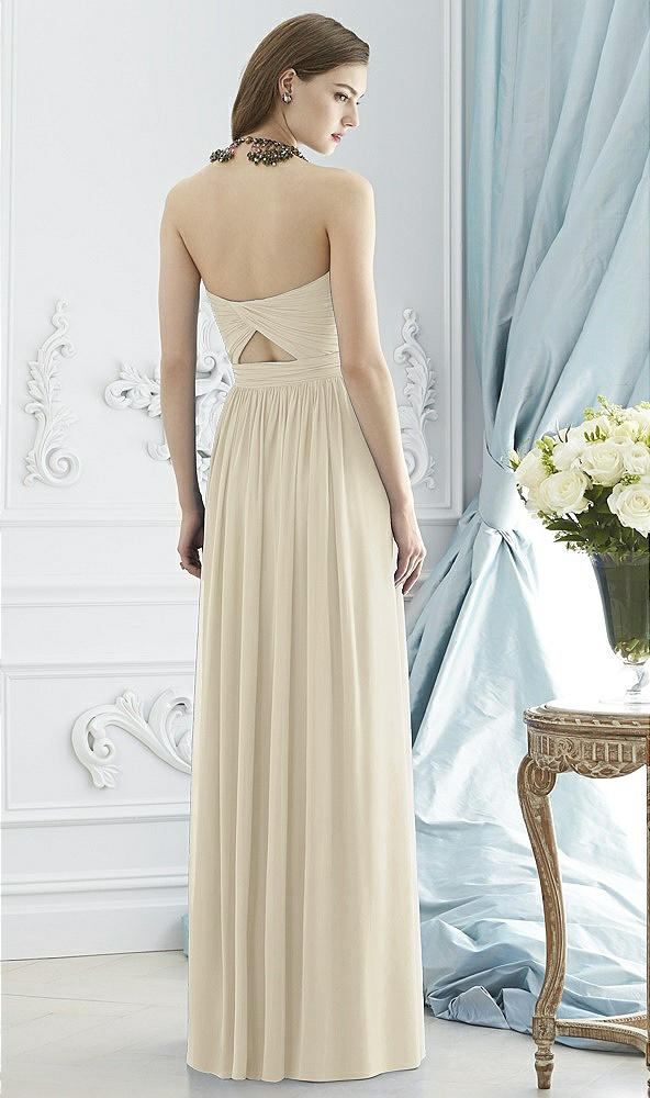 Back View - Champagne Dessy Collection Style 2942
