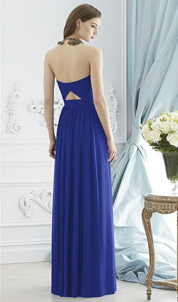 Back View - Cobalt Blue Dessy Collection Style 2942