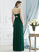 Rear View Thumbnail - Hunter Green Dessy Collection Style 2942
