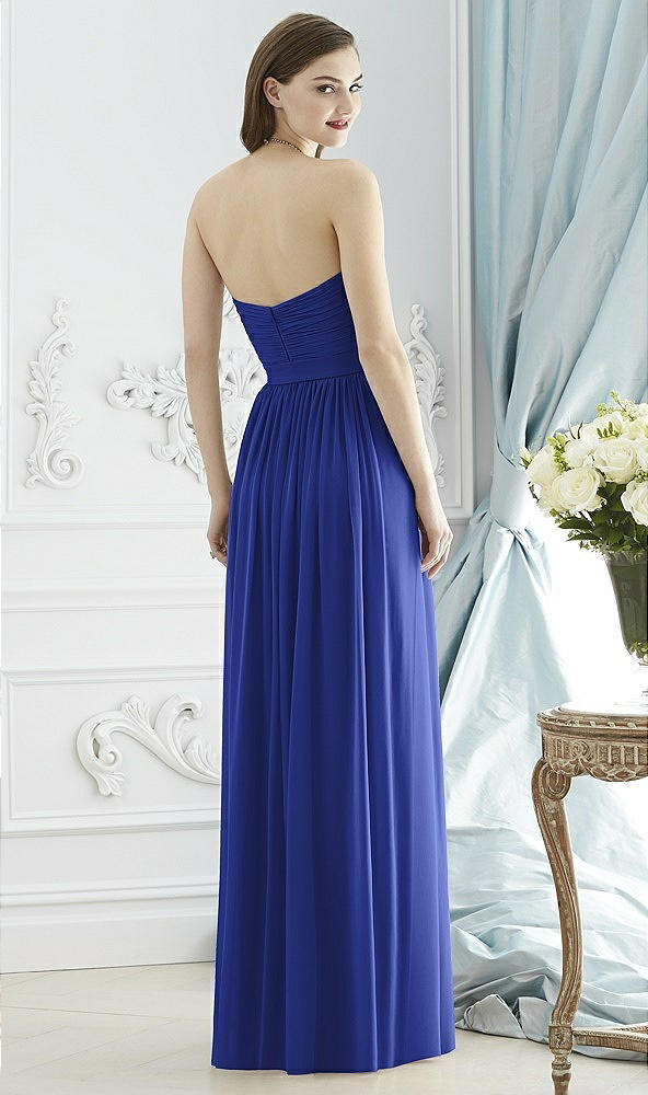 Back View - Cobalt Blue Dessy Collection Style 2943