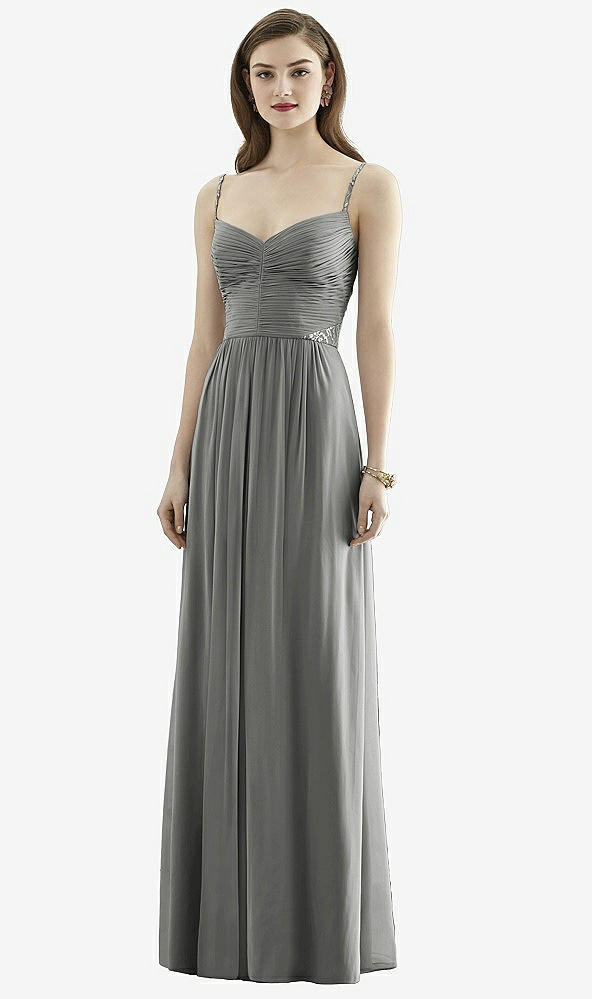 Front View - Charcoal Gray Dessy Collection Style 2944