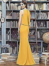 Rear View Thumbnail - NYC Yellow Lela Rose Bridesmaid Style LR220