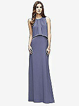Front View Thumbnail - French Blue Lela Rose Bridesmaid Style LR220