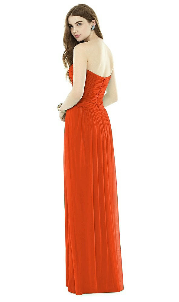 Back View - Tangerine Tango Alfred Sung Style D721