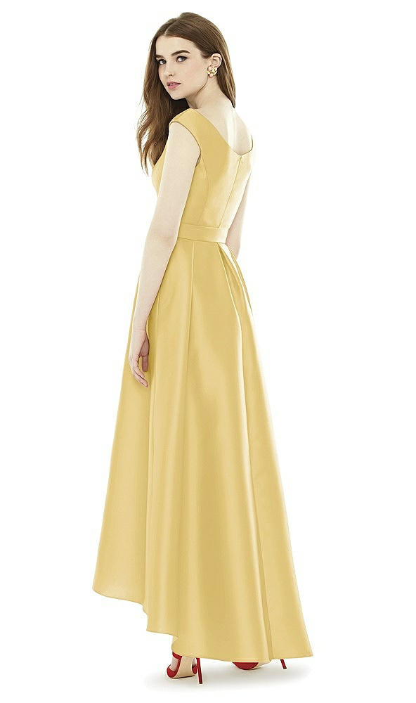 Back View - Maize Alfred Sung Bridesmaid Dress D722